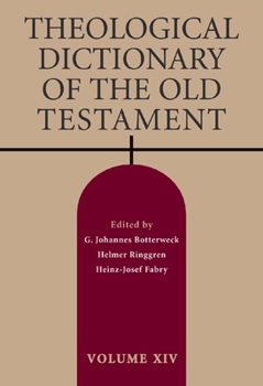 Paperback Theological Dictionary of the Old Testament, Volume XIV Book