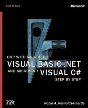 Paperback Oop with Microsoft Visual Basic .Net and Microsoft Visual C# .Net Step by Step [With CDROM] Book