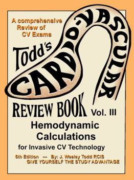 Paperback CV Review Book Volume III: Hemodynamic Calculations (CV Review Books) Book