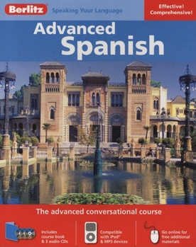 Audio CD Berlitz Advanced Spanish [With 128 Page Coursebook] Book