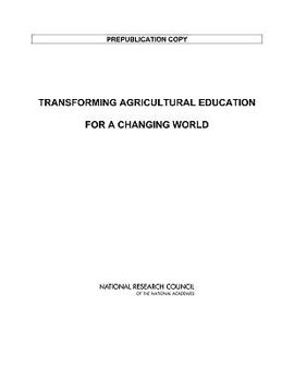Paperback Transforming Agricultural Education for a Changing World Book