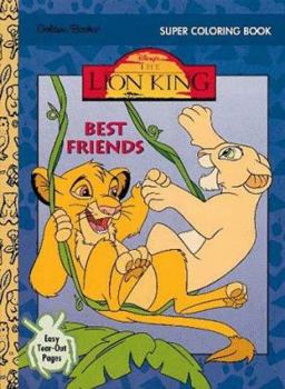 Paperback Simba and Nala "Best Friends" Book
