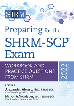 Paperback Preparing for the Shrm-Scp(r) Exam: Workbook and Practice Questions from Shrm, 2022 Edition Volume 2022 Book
