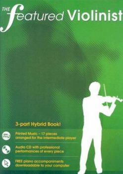 Paperback The Featured Violinist [With Audio CD] Book