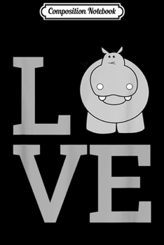 Composition Notebook: Hippo Lovers Hippopotamus Gift Funny Hippo  Journal/Notebook Blank Lined Ruled 6x9 100 Pages