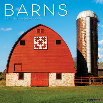 Calendar Barns 2026 12 X 12 Wall Calendar Book
