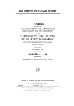Paperback Civil liberties and national security Book