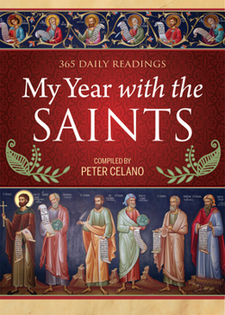 Paperback My Year with the Saints Book