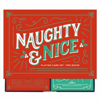 Misc. Supplies Naughty & Nice Playing Card Set Book