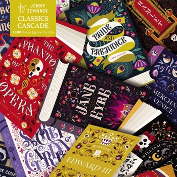 Misc. Adult Jigsaw Puzzle: Jenny Zemanek: Classics Cascade: 1000-Piece Jigsaw Puzzles Book