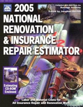 Paperback National Renovation & Insurance Repair Estimator [With CDROM] Book