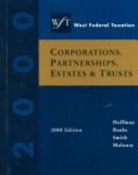 Hardcover West Federal Taxation Volume II Year 2000: Corporations, Partnerships, Estates, & Trusts Book