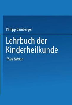 Paperback Lehrbuch Der Kinderheilkunde [German] Book