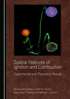 Hardcover Spatial Features of Ignition and Combustion: Experimental and Theoretical Results Book