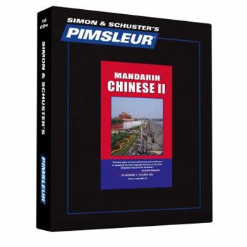 Audio CD Pimsleur Chinese (Mandarin) Level 2 CD: Learn to Speak and Understand Mandarin Chinese with Pimsleur Language Programsvolume 2 Book