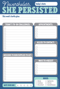 Misc. Nevertheless, She Persisted Note Pad Book