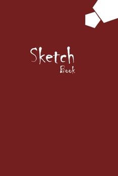 Paperback Sketchbook, Premium, Uncoated (75 gsm) Paper, OxRed Cover Book