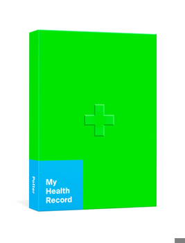 Paperback My Health Record: A Journal for Tracking Doctor's Visits, Medications, Test Results, Procedures, and Family History: Important Document Book