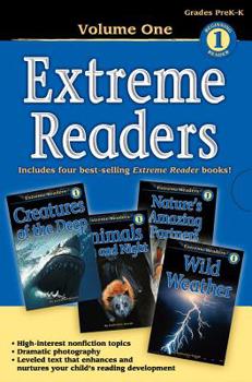 Paperback Extreme Readers, Grades Pk - K: Volume 1, Level 1 Book