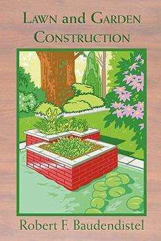 Paperback Lawn and Garden Construction Book