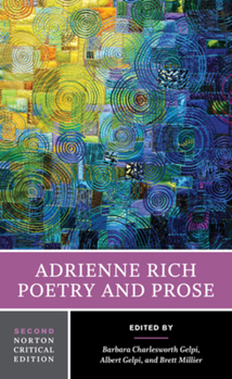 Paperback Adrienne Rich: Poetry and Prose: A Norton Critical Edition Book