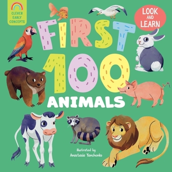 Board book First 100 Animals Book