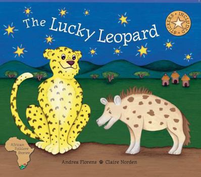 Paperback The Lucky Leopard (African Folklore Stories) Book