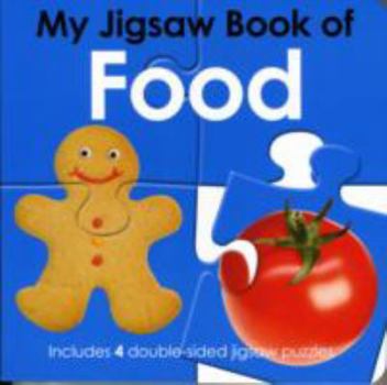 Hardcover My Jigsaw Book of Food: Jigsaw Books Book