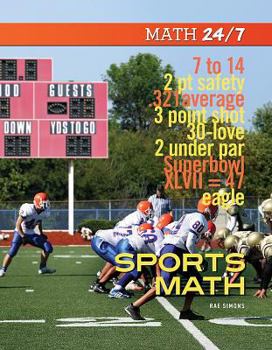 Library Binding Sports Math Book