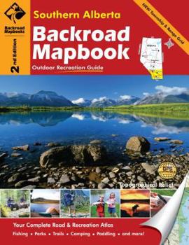 Spiral-bound Southern Alberta Backroad Mapbook Book