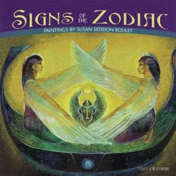 Signs of the Zodiac, Paintings by Susan Seddon Boulet 2007 Mini Wall Calendar