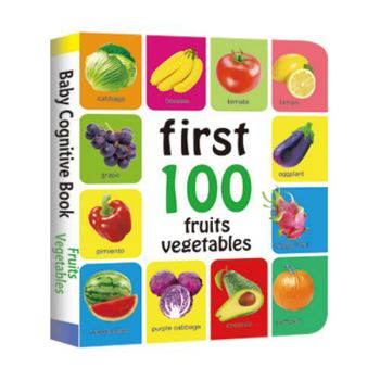 Baby Cognitive Book Fruits/Vegetables