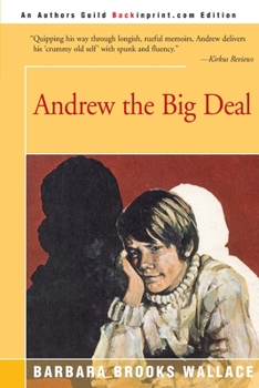 Paperback Andrew the Big Deal Book