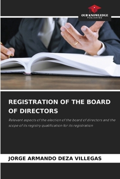 Paperback Registration of the Board of Directors Book