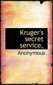 Paperback Kruger's Secret Service, Book