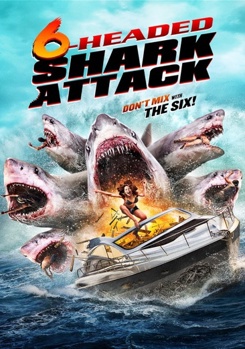 DVD 6-Headed Shark Attack Book