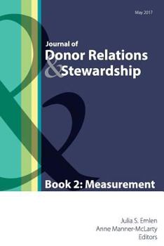 Paperback Journal of Donor Relations & Stewardship: Book 2: Measurement Book