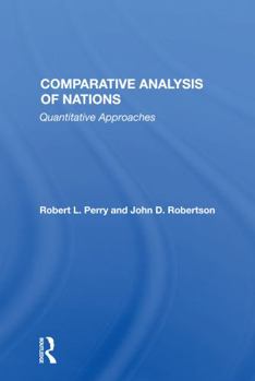 Paperback Comparative Analysis of Nations: Quantitative Approaches Book