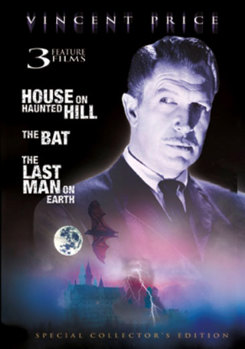 DVD House On Haunted Hill / Bat / Last Man On Earth Book