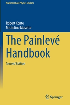Paperback The Painlevé Handbook Book
