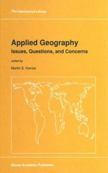 Paperback Applied Geography: Issues, Questions, and Concerns Book