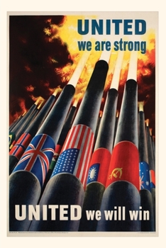 Paperback Vintage Journal United We Are Strong Poster Book