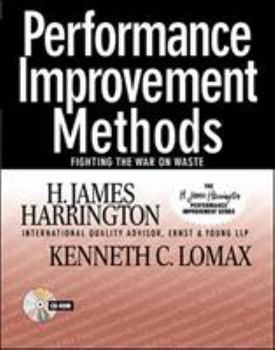 Hardcover Performance Improvement Methods: Fighting the War on Waste [With CDROM] Book