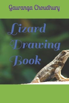 Paperback Lizard Drawing Book
