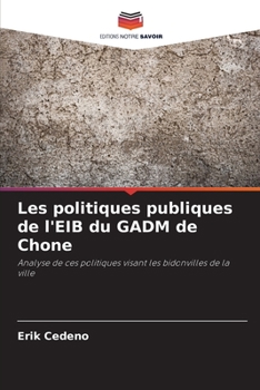 Paperback Les politiques publiques de l'EIB du GADM de Chone [French] Book