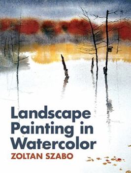 Paperback Landscape Painting in Watercolor Book