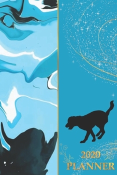 2020 Planner: 2020 Sunday Start Monthly Calendar and Organizer | Mix Breed Gift for Women