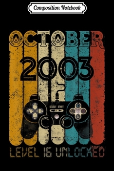 Composition Notebook: Video Game Kids Youth adults 16th Birthday Level 16 Unlocked Journal/Notebook Blank Lined Ruled 6x9 100 Pages