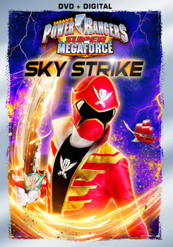 DVD Power Rangers Super Megaforce: Sky Strike Book