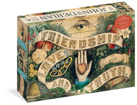 Paperback John Derian Paper Goods: Friendship, Love, and Truth 1,000-Piece Puzzle Book